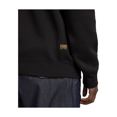 G Star Sweater Core Half Zip Black