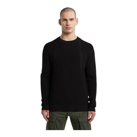 G Star Sweater Knitted Black