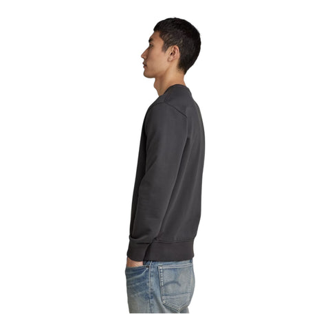 G Star Originals Logo Sweater - Medium Blue