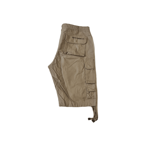Cutty Mortar Cargo Shorts Dark Stone