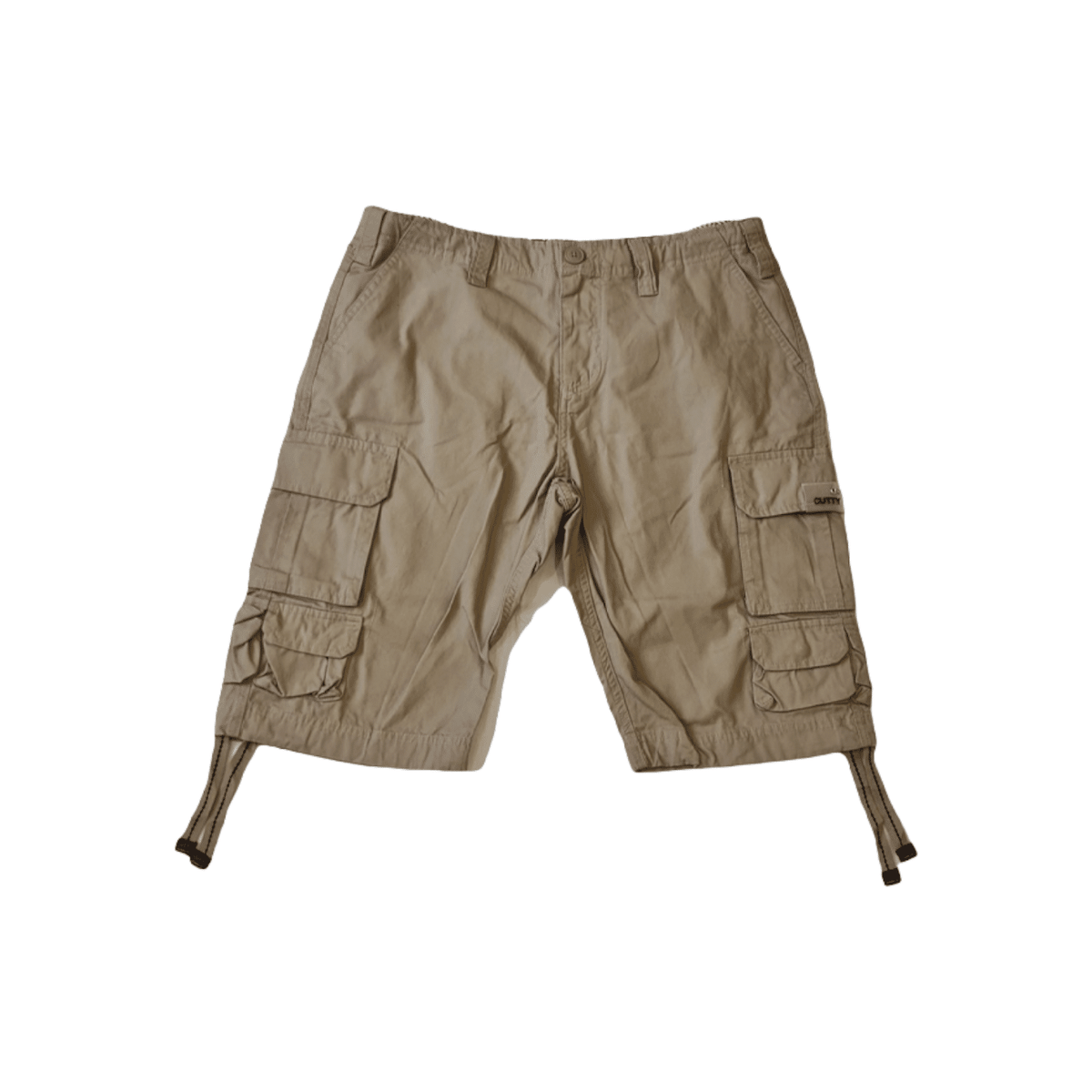 Cutty Mortar Cargo Shorts Dark Stone