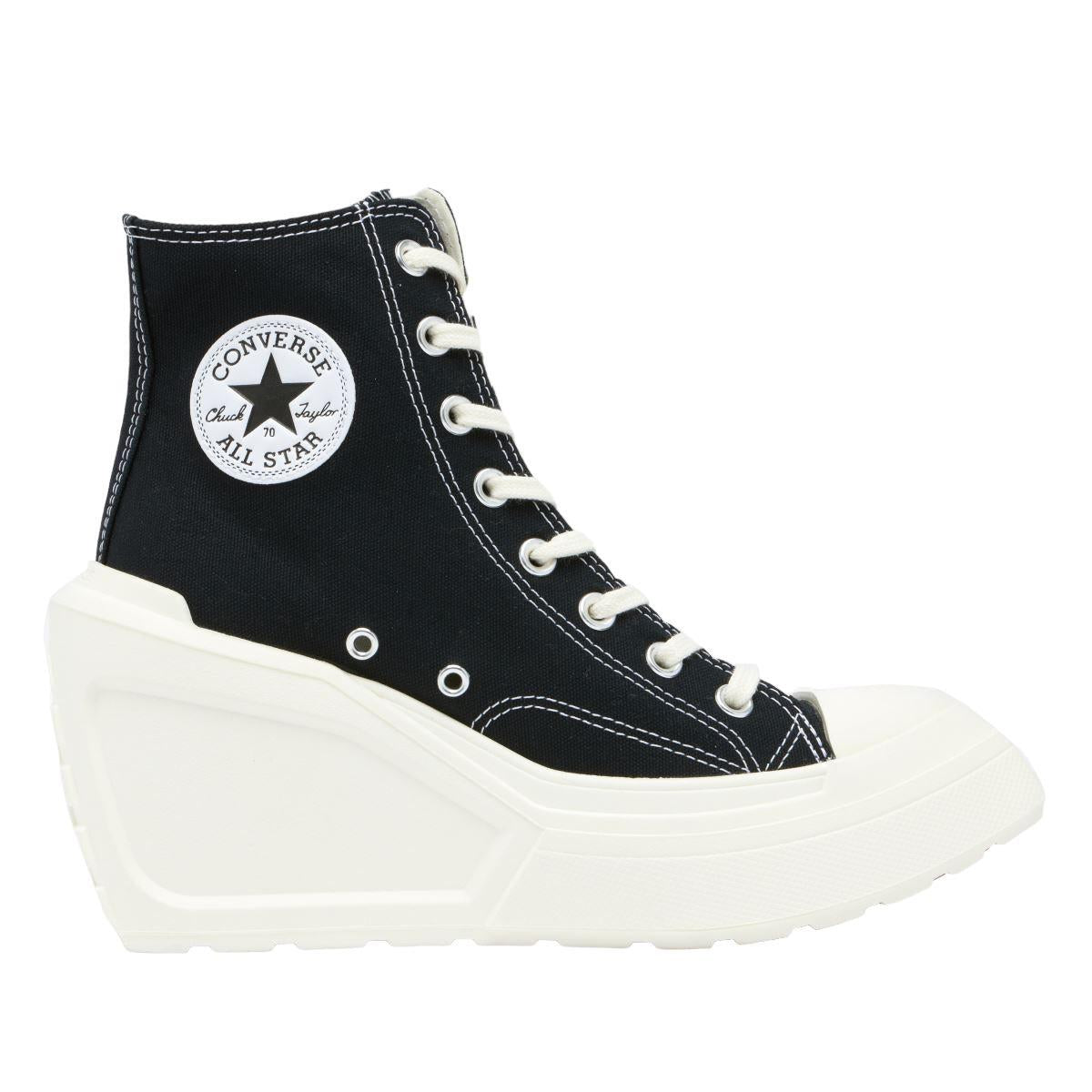 Converse Chuck 70 De Luxe Wedge Hi Black