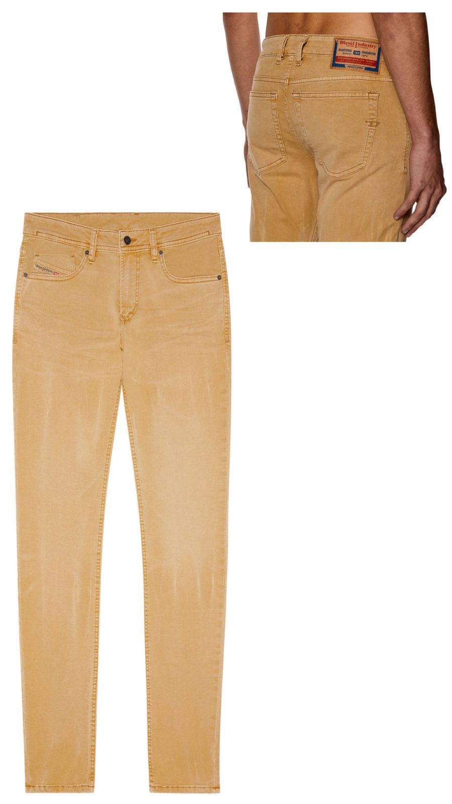 Diesel Jeans Skinny 1979 Sleenker Tan