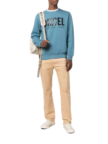 Diesel Sweater Girk Ecologo Blue