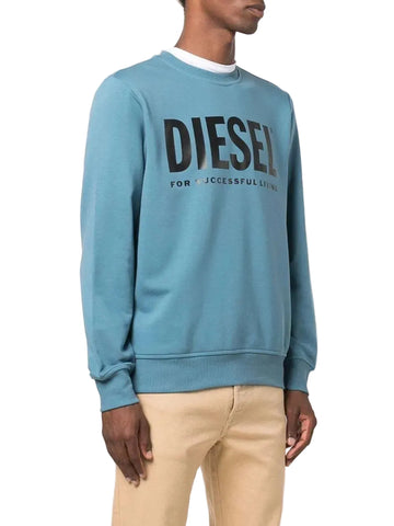 Diesel Sweater Girk Ecologo Blue