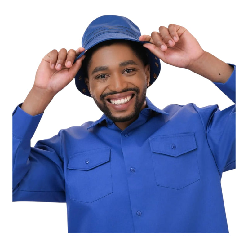 Dickies Reversible Bucket Hat – Royal Blue/Multi