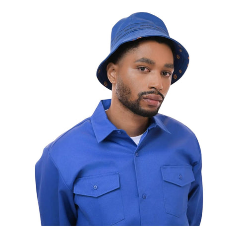 Dickies Reversible Bucket Hat – Royal Blue/Multi