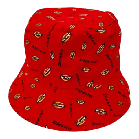 Dickies Reversible Bucket Hat – Fire Red/Multi