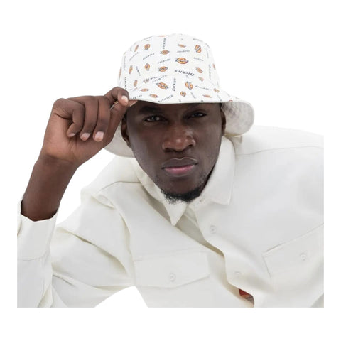 Dickies Reversible Bucket Hat – Stone/White Multi