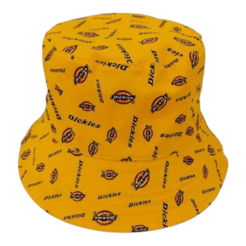 Dickies Reversible Bucket Hat – Mustard Yellow/Multi