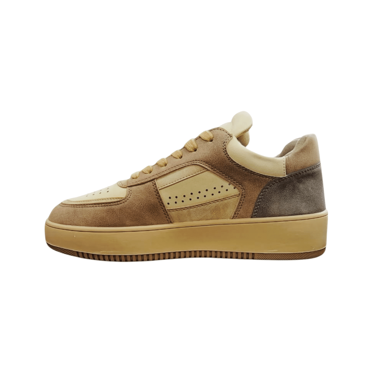 Cutty Dice Lace Up Taupe