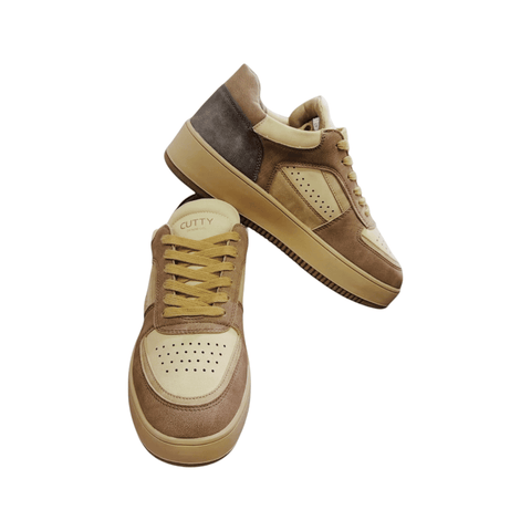 Cutty Dice Lace Up Taupe