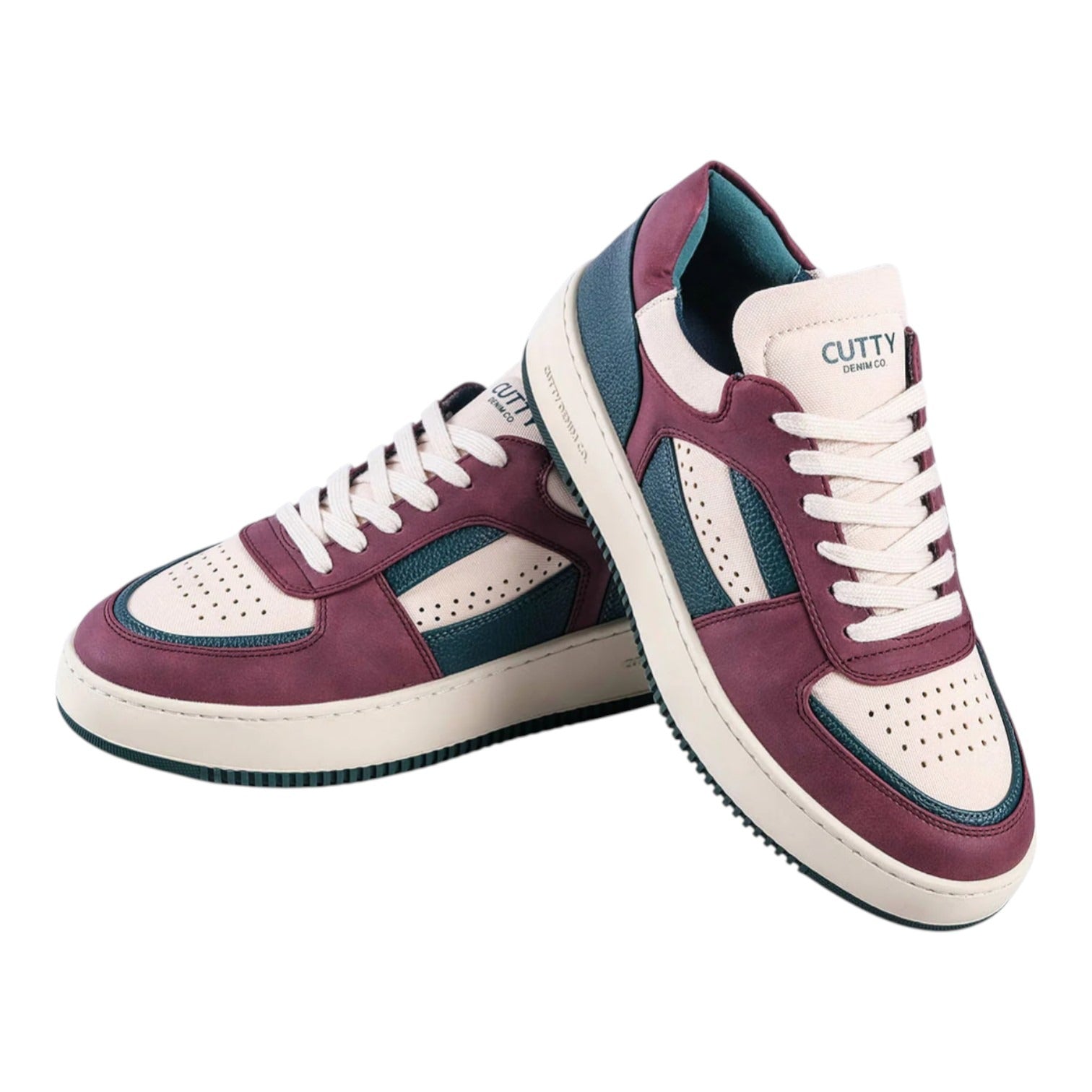 Cutty Dice Sneaker - Burgundy