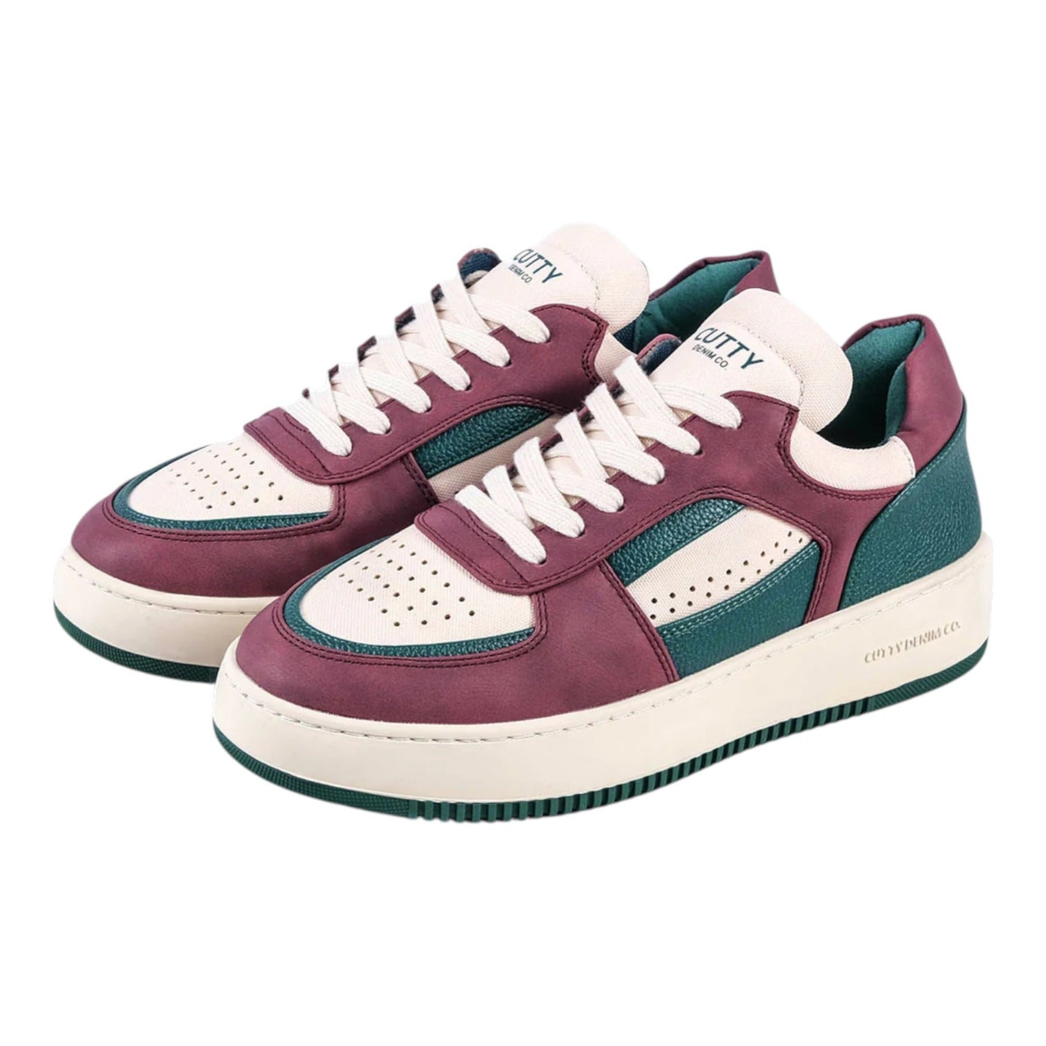 Cutty Dice Sneaker - Burgundy
