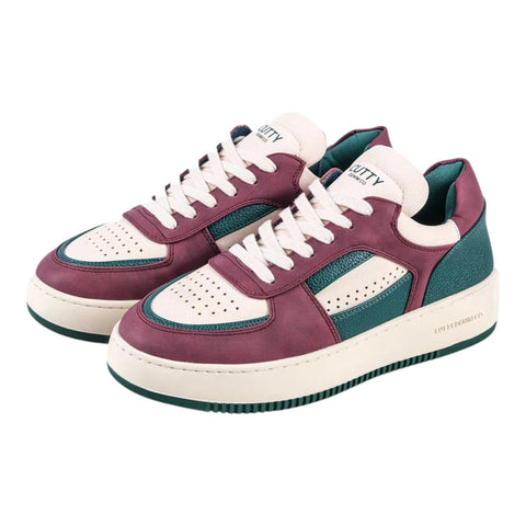 Cutty Dice Sneaker - Burgundy