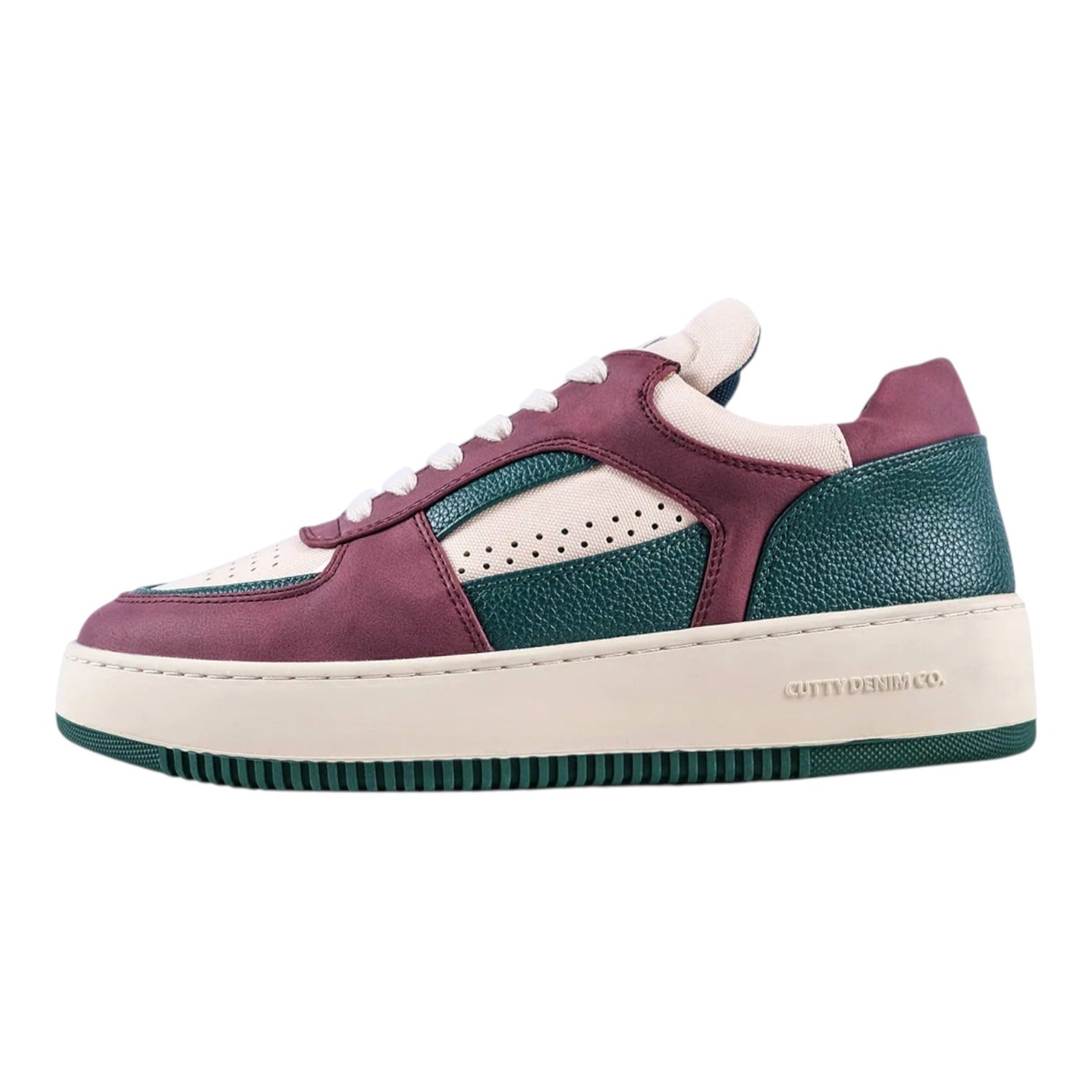 Cutty Dice Sneaker - Burgundy