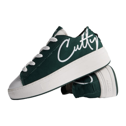 Cutty Tampa Low Sneaker – Green | Stylish Men’s Canvas Low‑Top
