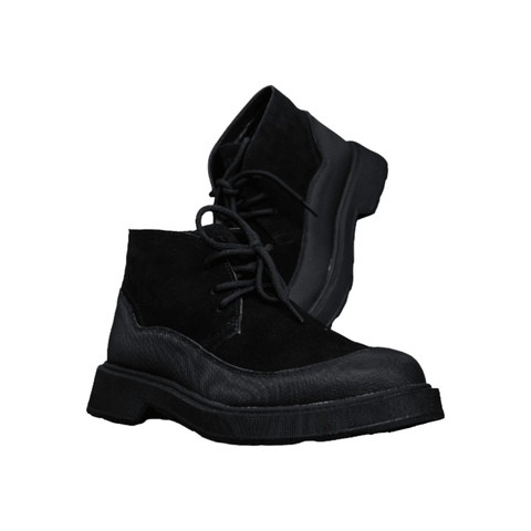 Cutty Dallas Suede Ankle Boots Black