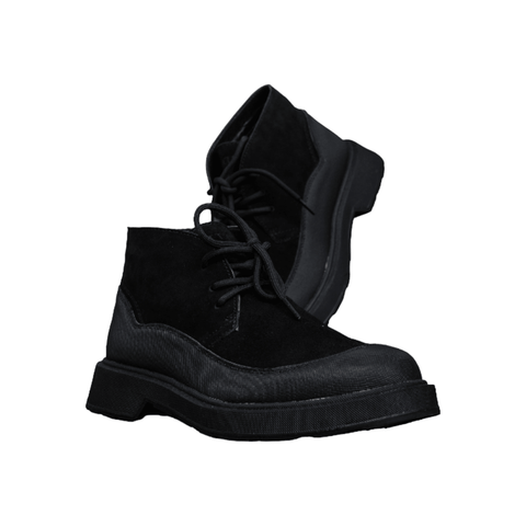 Cutty Dallas Suede Ankle Boots Black