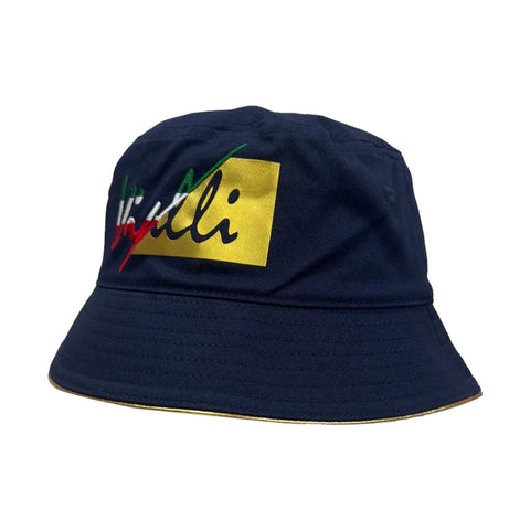 Vialli Bucket Hat Iyominio Reversible Navy