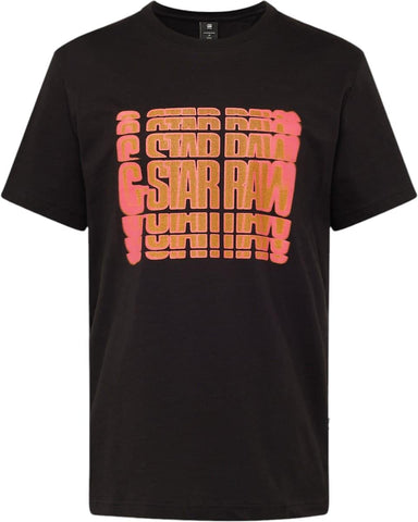 Gstar T-Shirt Gradient Black