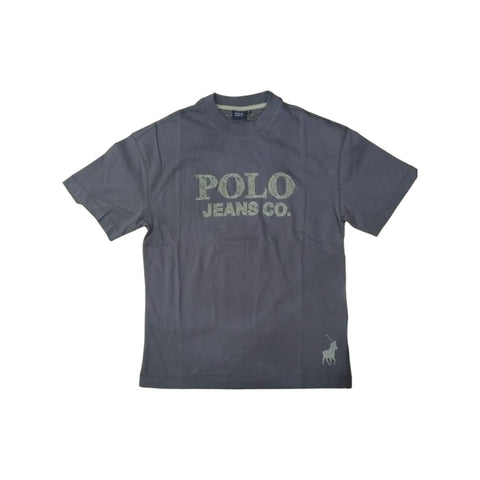 Polo T-Shirt Pjc Logo Charcoal