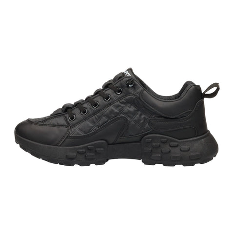 UrbanArt Palaid 4 Lycra Almond Toe Sneakers - Mono Black