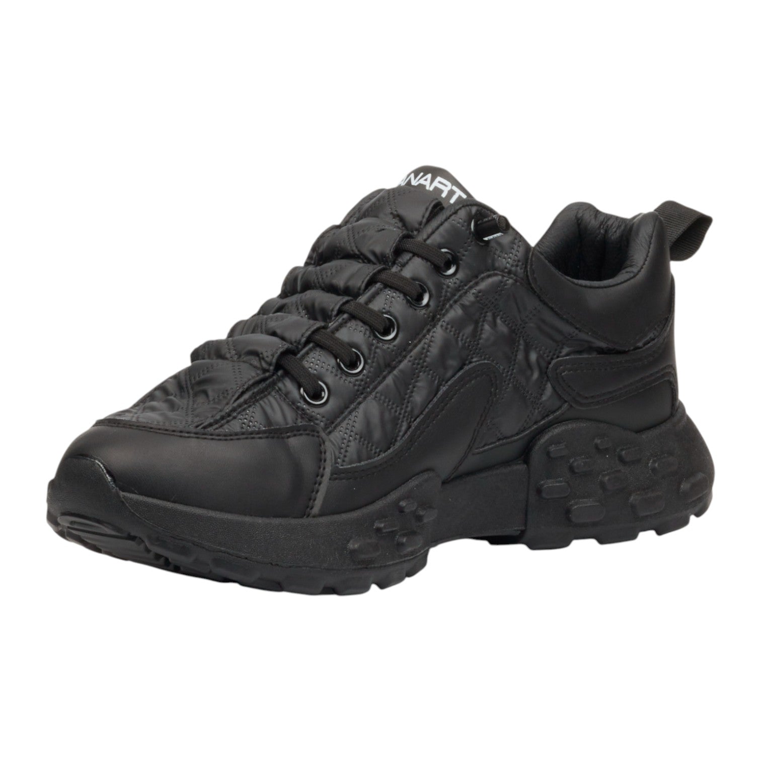 UrbanArt Palaid 4 Lycra Almond Toe Sneakers - Mono Black