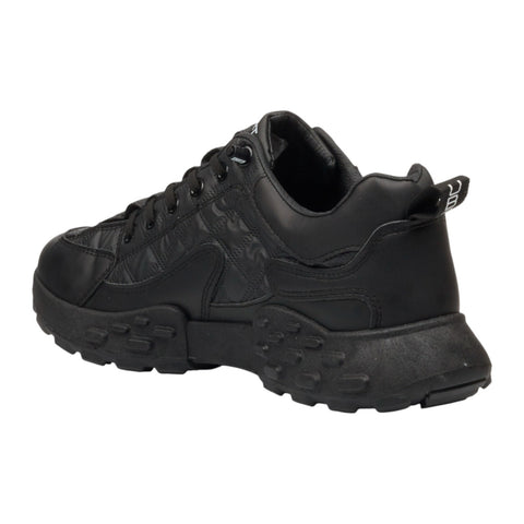 UrbanArt Palaid 4 Lycra Almond Toe Sneakers - Mono Black