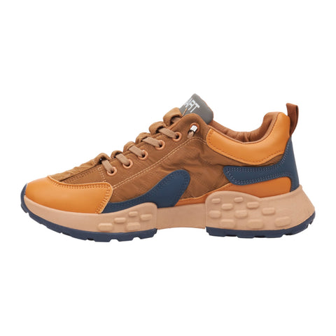 UrbanArt Palaid 4 Lycra Lace Up Sneakers - Tan