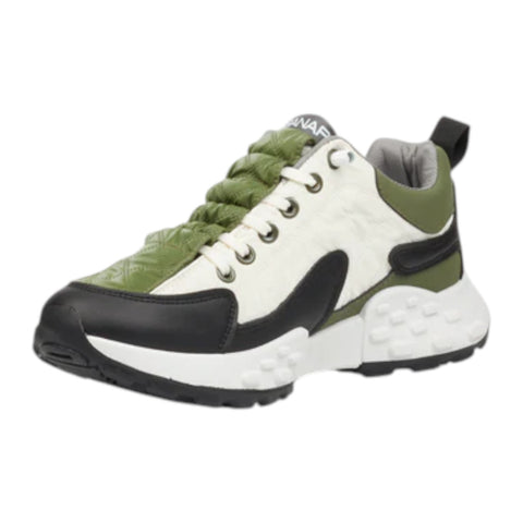 UrbanArt Palaid 4 Lycra Slight heel Sneakers - Combo Green