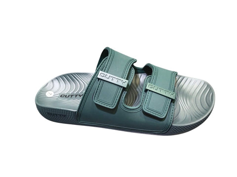 Cutty Will Slide Sandals – Bottle Green