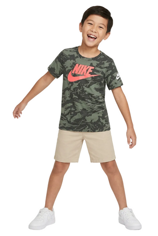 Nike Kids T-Shirt Futura Camo Grey