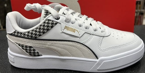 Puma Caven Dime Houndstooth White