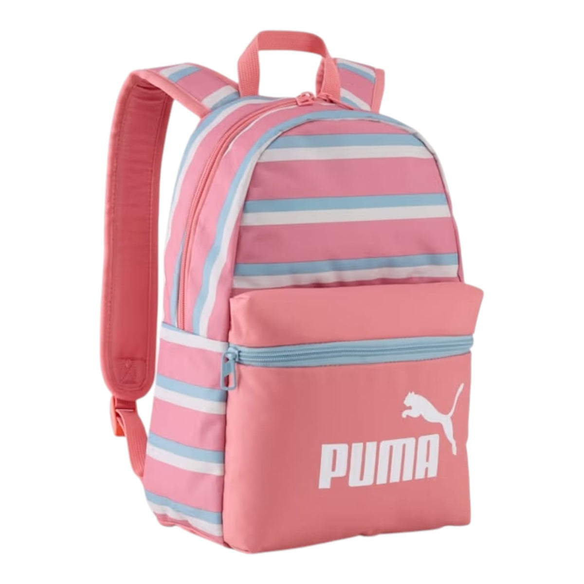 Puma Phase Bag - Wild Pink | Small Stripes AOP Backpack