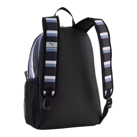Puma Phase Bag - Black | Small Stripes AOP Backpack