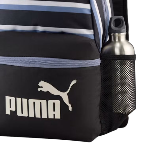 Puma Phase Bag - Black | Small Stripes AOP Backpack