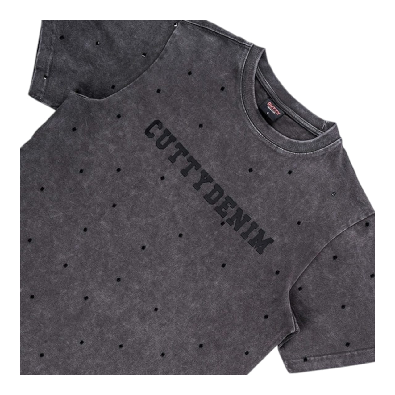 Cutty Crew T-Shirt Stefan - Chacoal Grey