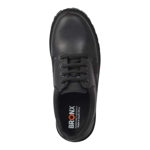Bronx Lace Up Black