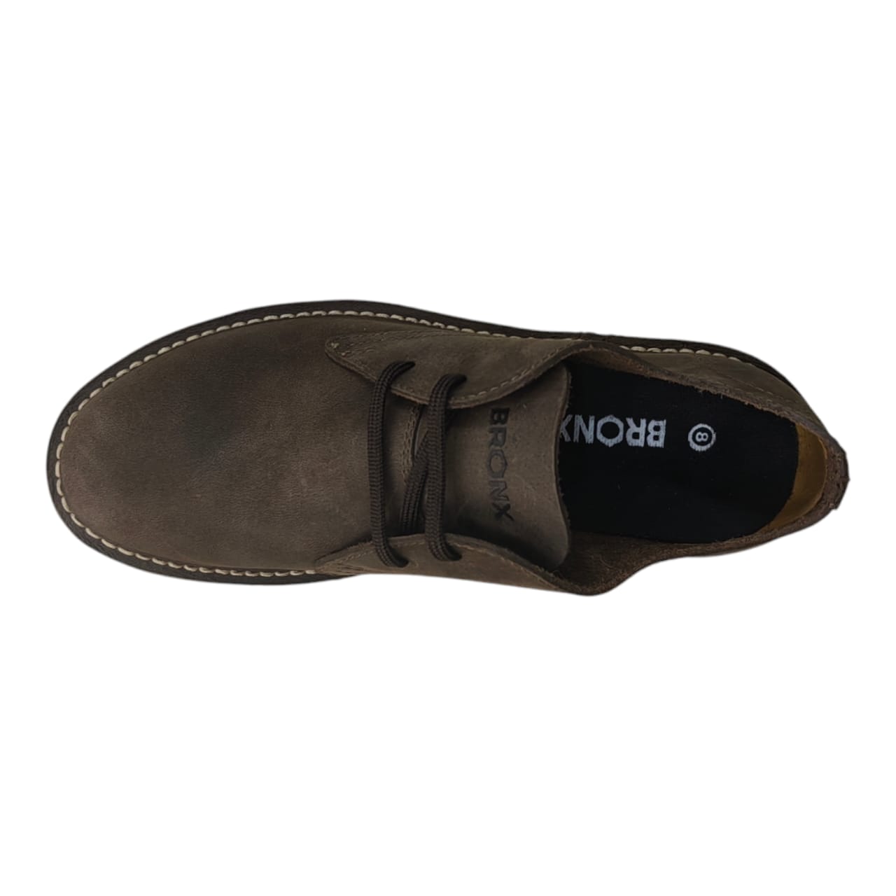 Bronx Leather Hendrix Chocolate Gobi