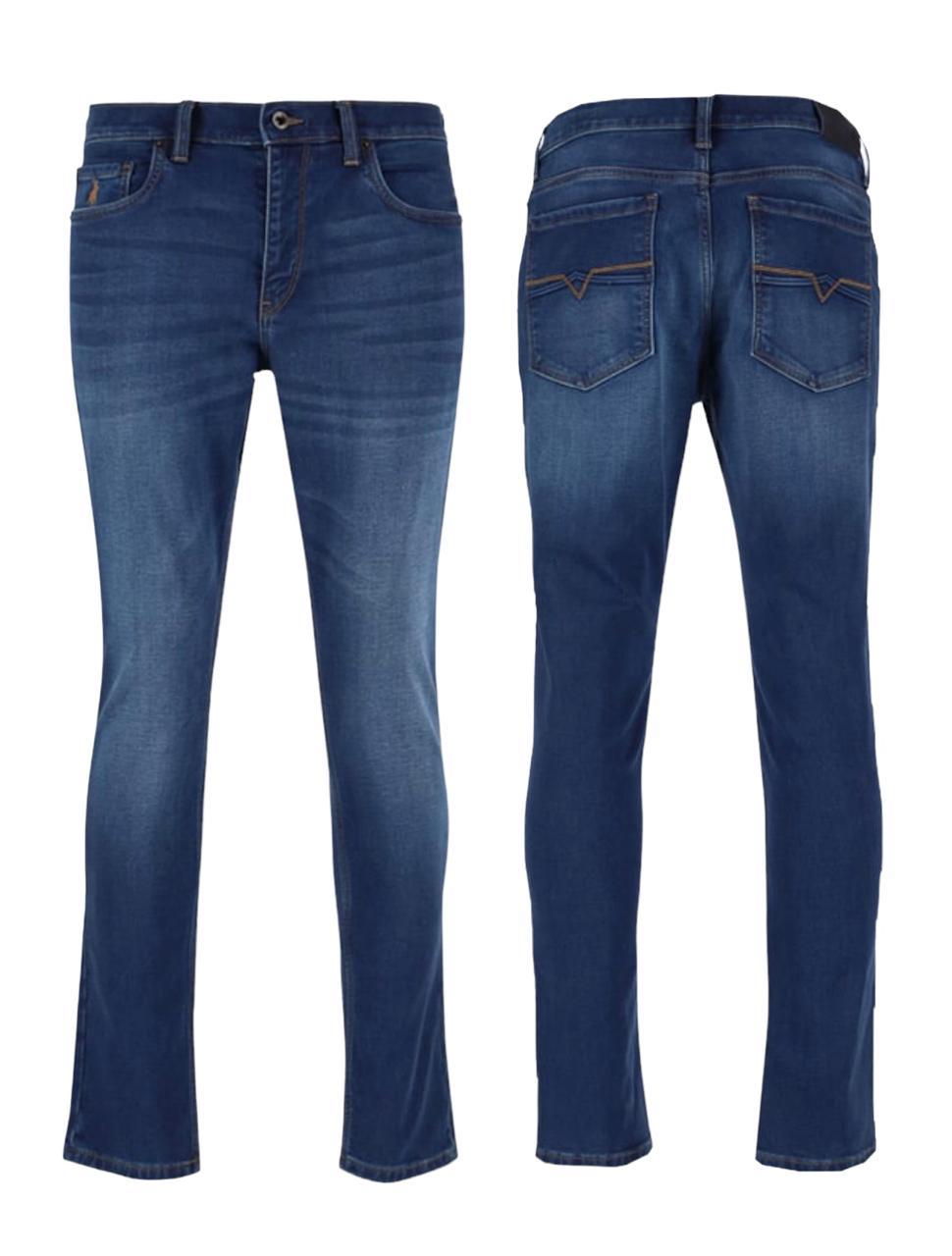 Polo Jeans Slim Leg Knitted Medium Wash