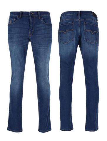 Polo Jeans Slim Leg Knitted Medium Wash