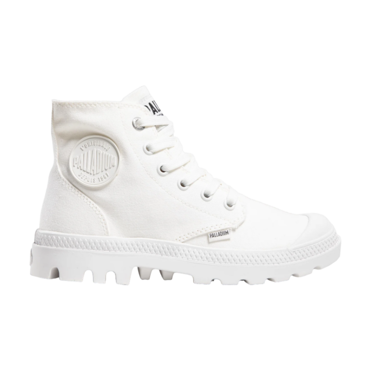 Palladium Pampa Hi Mono Chrome Star White