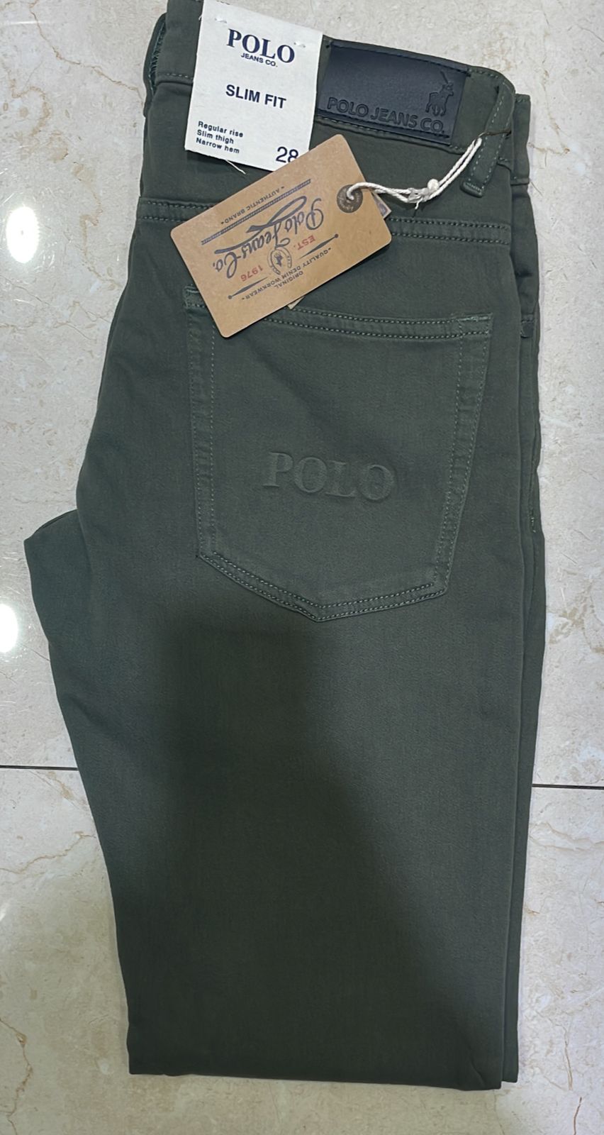 Polo Jeans Pjc Slim Olive