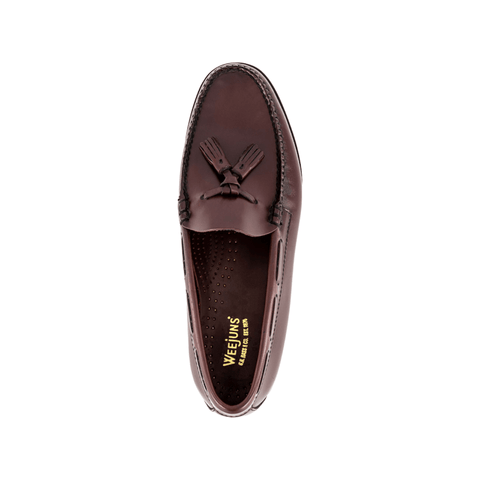 Bass Larkin Formal Shoe Tassel  Burgandy