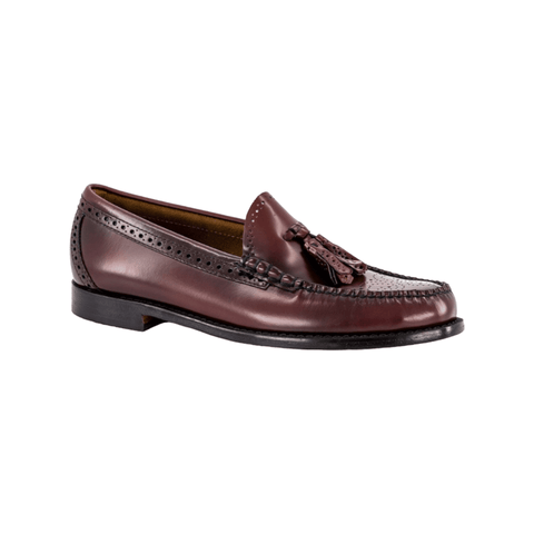 Bass Larkin Formal Shoe Brogue Burgandy