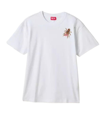 Diesel T-Shirt T-Norm Spider White