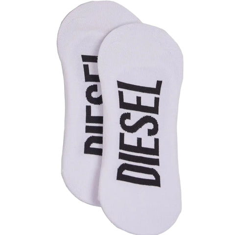Diesel Socks Secret 2Pack White