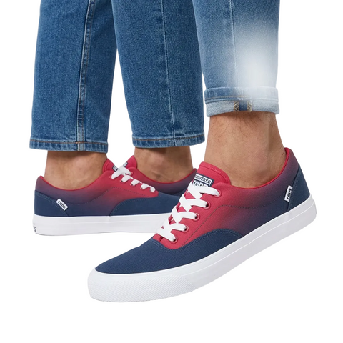 Converse Allstars unisex Skidgrip Navy/Red