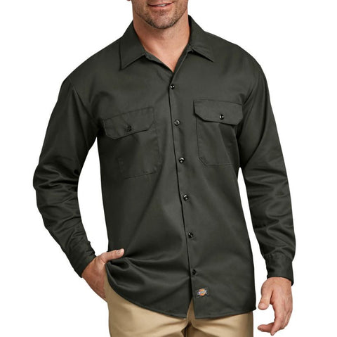 Dickies Shirt 847 Long Sleeve Olive